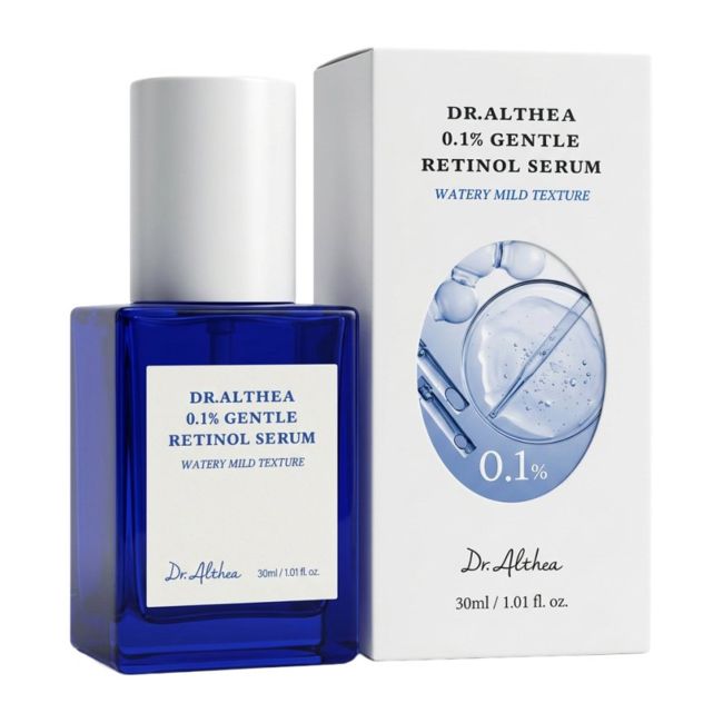 DR.ALTHEA 0.1% GENTLE RETINOL veido serumas, 30 ml