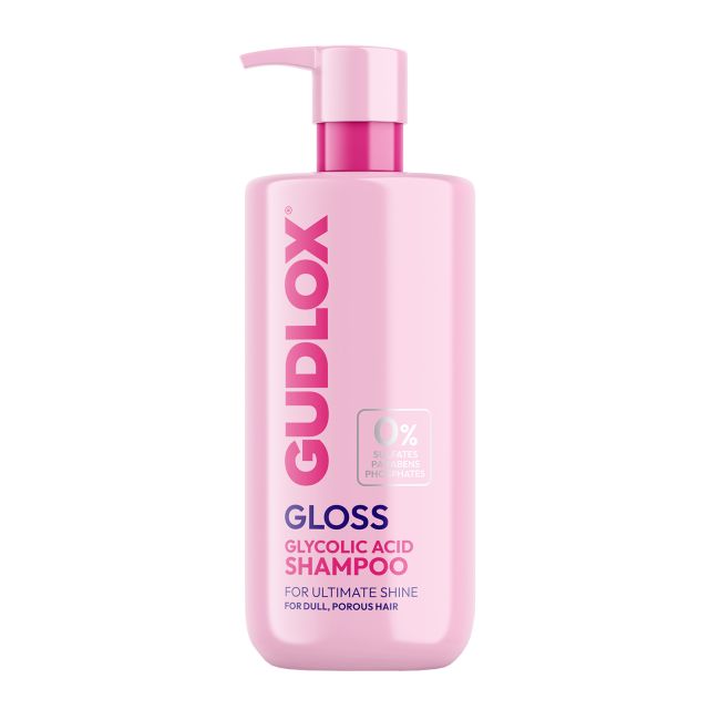GUDLOX GLOSS GLYCOLIC ACID plaukų šampūnas, 400 ml
