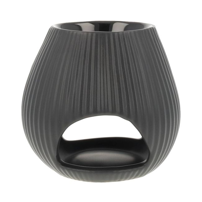 SCENTCHIPS OVAL LOW BLACK kvapų vaško šildytuvas