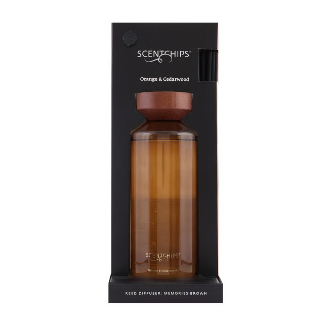 SCENTCHIPS ORANGE & CEDARWOOD namų kvapas, 500 ml