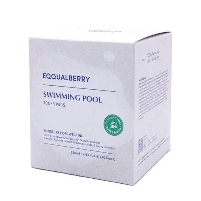EQQUALBERRY SWIMMING POOL veido toniko padeliai (70 vnt.)