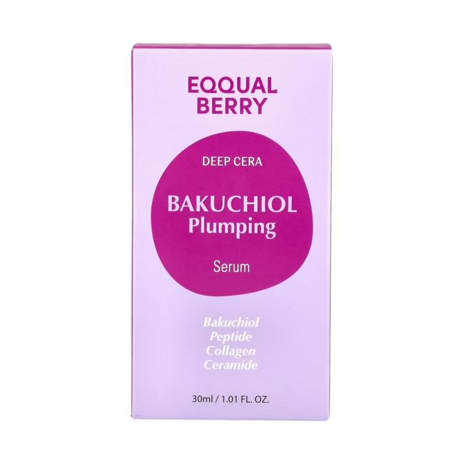 EQQUALBERRY BAKUCHIOL PLUMPING veido serumas, 30 ml