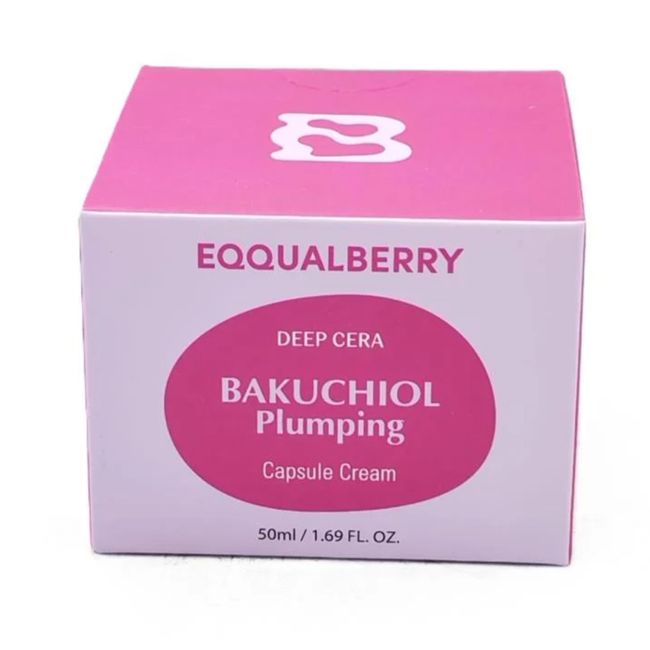 EQQUALBERRY BAKUCHIOL PLUMPING CAPSULE veido kremas, 50 ml