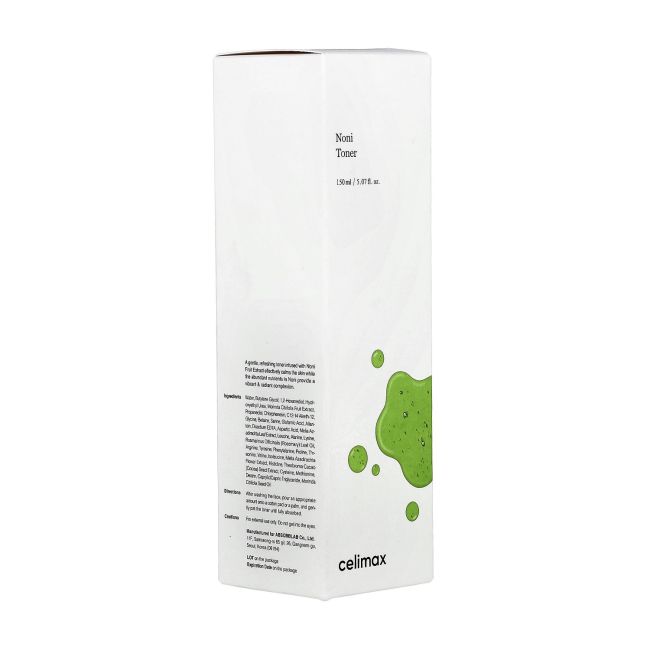 CELIMAX THE REAL NONI MOISTURE BALANCING veido tonikas, 150 ml