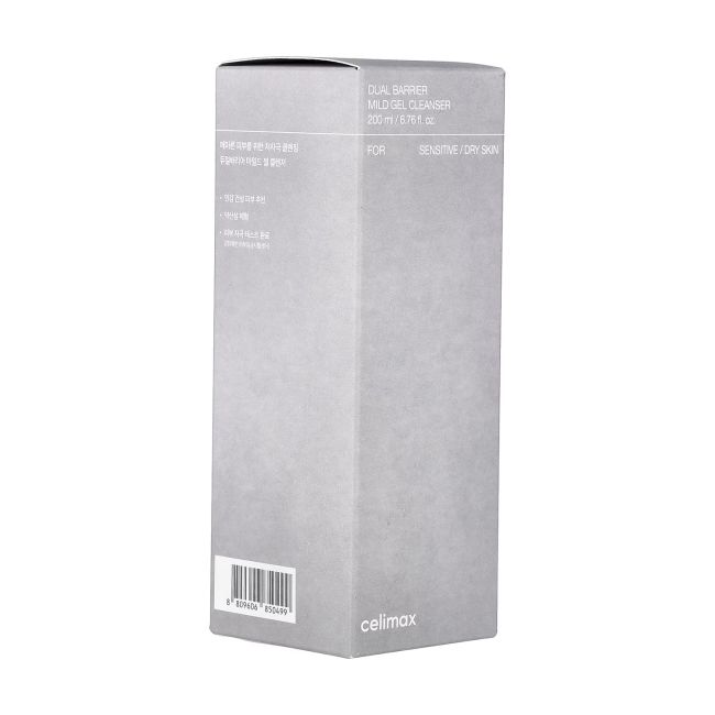 CELIMAX DUAL BARRIER MILD valomoji želė, 200 ml