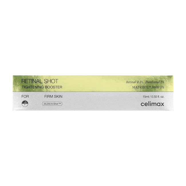 CELIMAX RETINOL SHOT TIGHTENING BOOSTER odos priežiūros priemonė, 15 ml