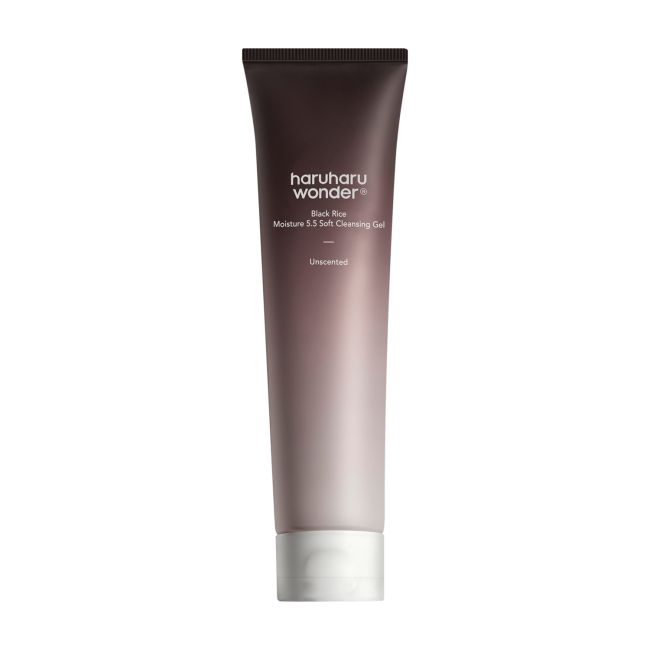 HARUHARU WONDER BLACK RICE MOISTURE 5.5 SOFT valomoji veido želė, 100 ml