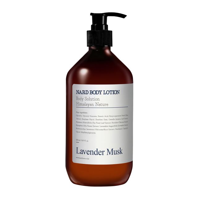NARD MOISTURE HIMALAYA HERB LAVENDER MUSK kūno losjonas, 500 ml