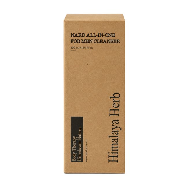 NARD ALL-IN-ONE vyrų kūno prausiklis, 500 ml