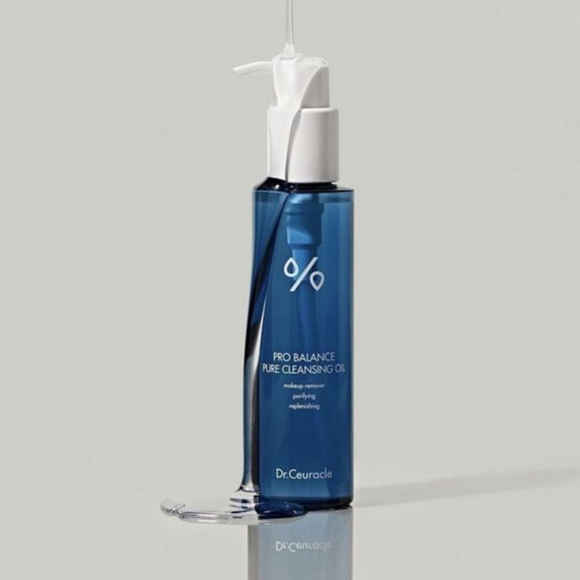 DR.CEURACLE PRO BALANCE PURE valomasis veido aliejus, 155 ml