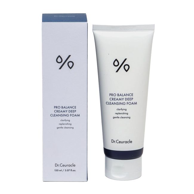 DR.CEURACLE PRO BALANCE CREAMY DEEP valomosios veido putos, 150 ml
