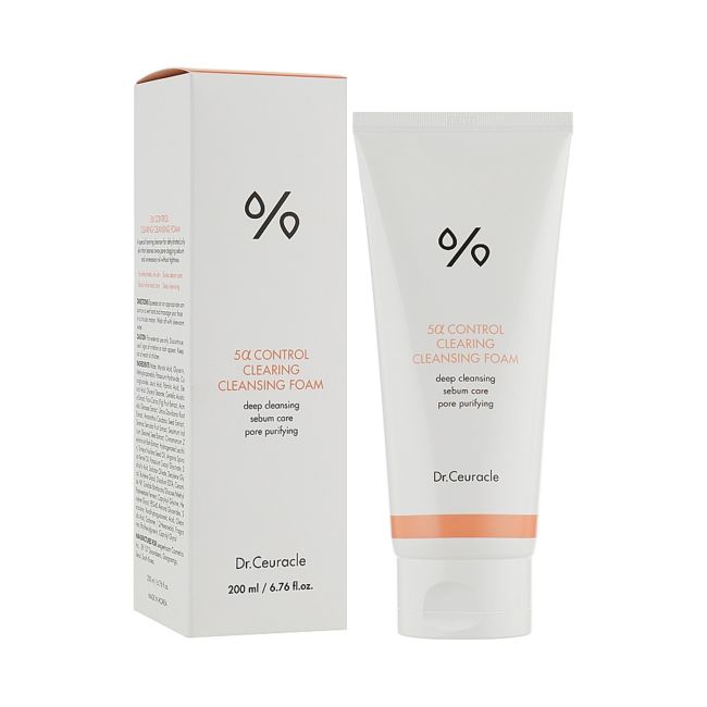 DR.CEURACLE 5A CONTROL CLEARING valomosios veido putos, 200 ml