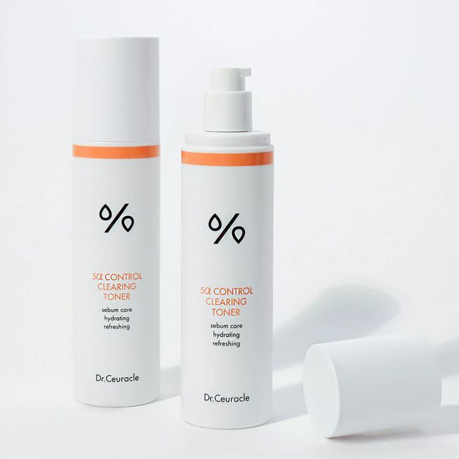 DR.CEURACLE 5A CONTROL CLEARING veido tonikas, 120 ml