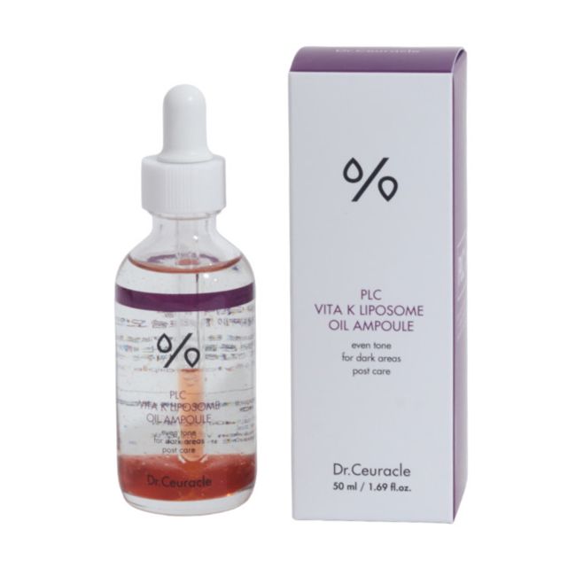 DR.CEURACLE PLC VITA K LIPOSOME OIL AMPOULE veido serumas, 50 ml