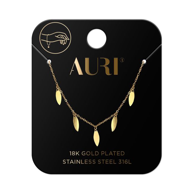 AURI 18K GOLD PLATED apyrankė