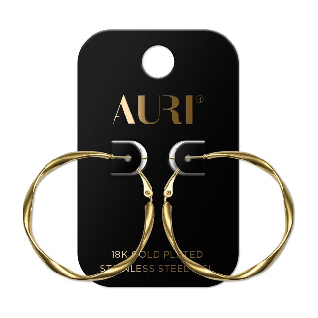 AURI 18K GOLD PLATED auskarai