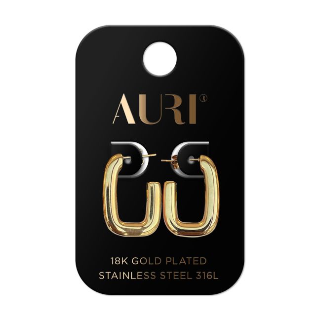 AURI 18K GOLD PLATED auskarai