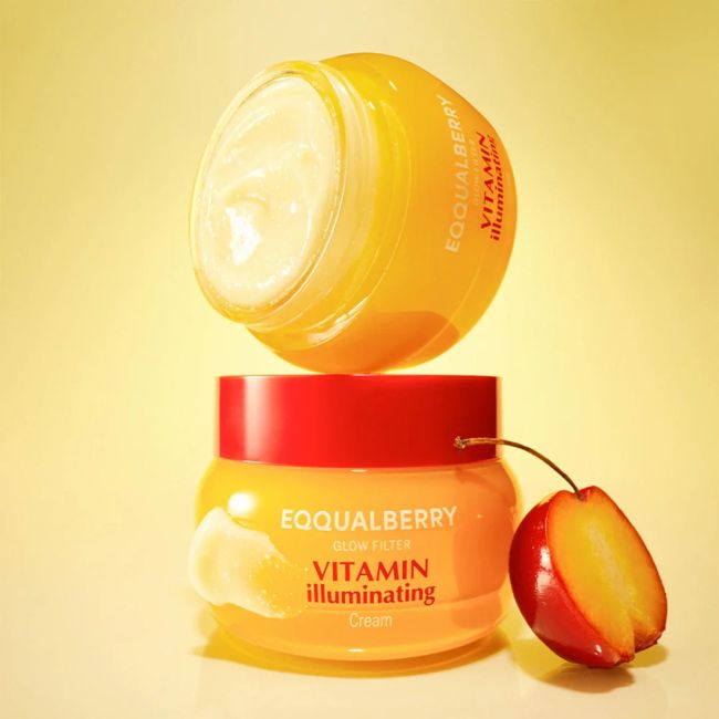 EQQUALBERRY VITAMIN ILLUMINATING veido kremas, 50 ml