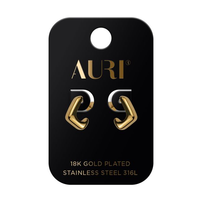 AURI 18K GOLD PLATED auskarai
