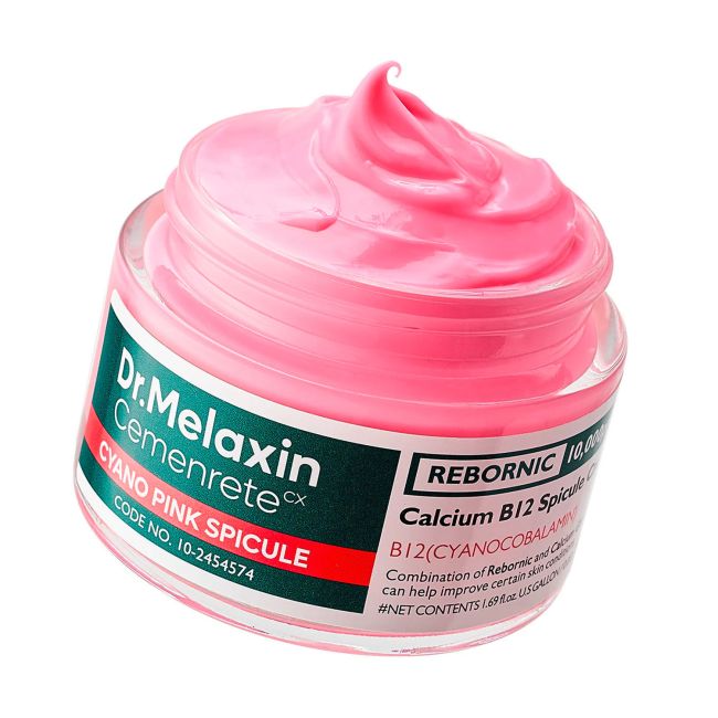 DR.MELAXIN CEMENRETE CYANO PINK SPICULE veido kremas, 50 g