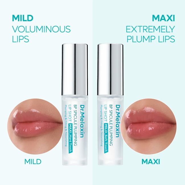 DR.MELAXIN BP SPICULE PLUMPING LIP SHOT MAXI SOFT TOUCH lūpų serumas, 4 ml