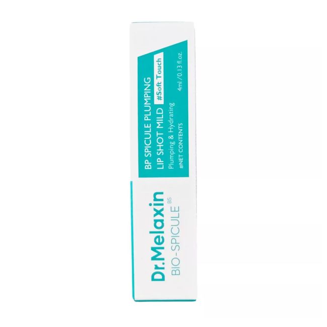 DR.MELAXIN BP SPICULE PLUMPING LIP SHOT MAXI SOFT TOUCH lūpų serumas, 4 ml