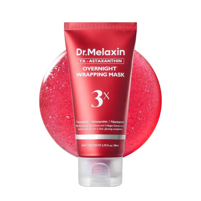 DR.MELAXIN TX - ASTAXANTHIN WRAPPING naktinė veido kaukė, 80 ml