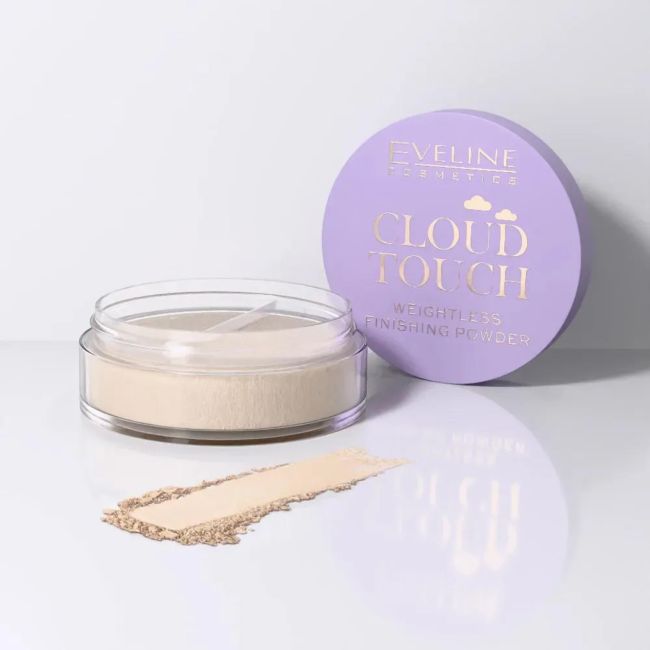 EVELINE CLOUD TOUCH WEIGHTLESS FINISHING birioji pudra, 10 g