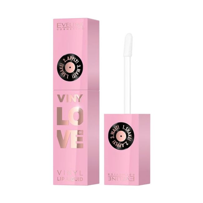 EVELINE VINYLOVE VINYL skystieji lūpų dažai, 4 ml