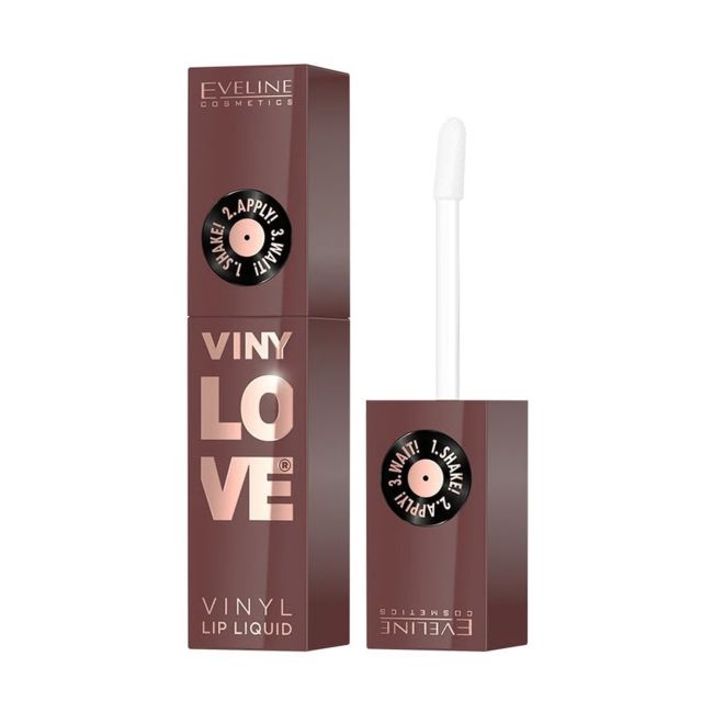 EVELINE VINYLOVE VINYL skystieji lūpų dažai, 4 ml