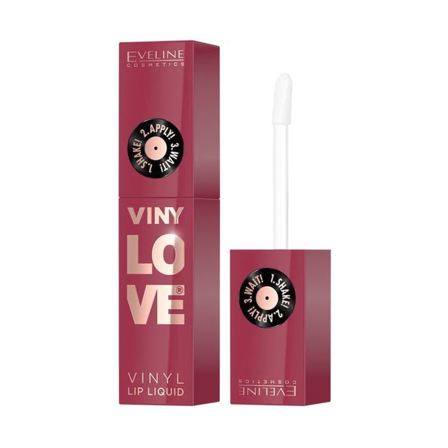 EVELINE VINYLOVE VINYL skystieji lūpų dažai, 4 ml