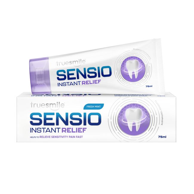 TRUESMILE SENSIO INSTANT RELIEF dantų pasta, 75 ml