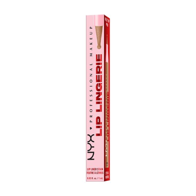NYX PROFESSIONAL MAKEUP LINGERIE lūpų kontūro flomasteris, 1 ml