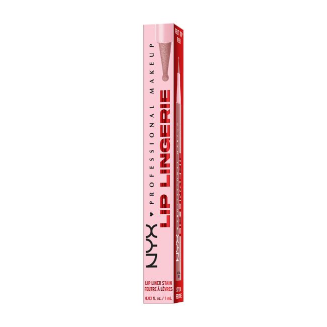 NYX PROFESSIONAL MAKEUP LINGERIE lūpų kontūro flomasteris, 1 ml