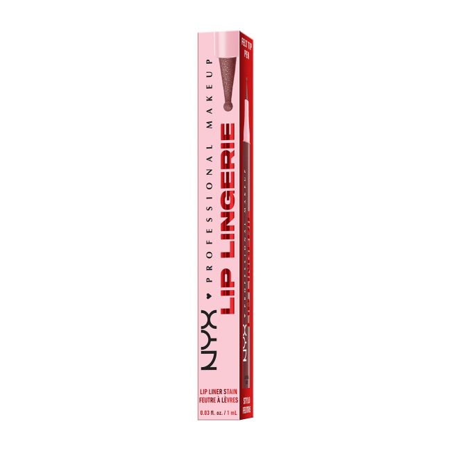 NYX PROFESSIONAL MAKEUP LINGERIE lūpų kontūro flomasteris, 1 ml