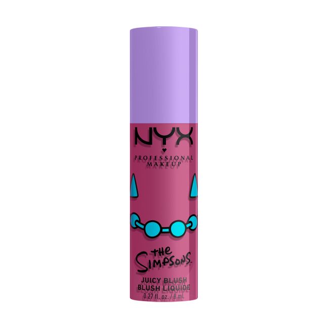 NYX PROFESSIONAL MAKEUP THE SIMPSONS JUICY skystieji skaistalai, 8 ml