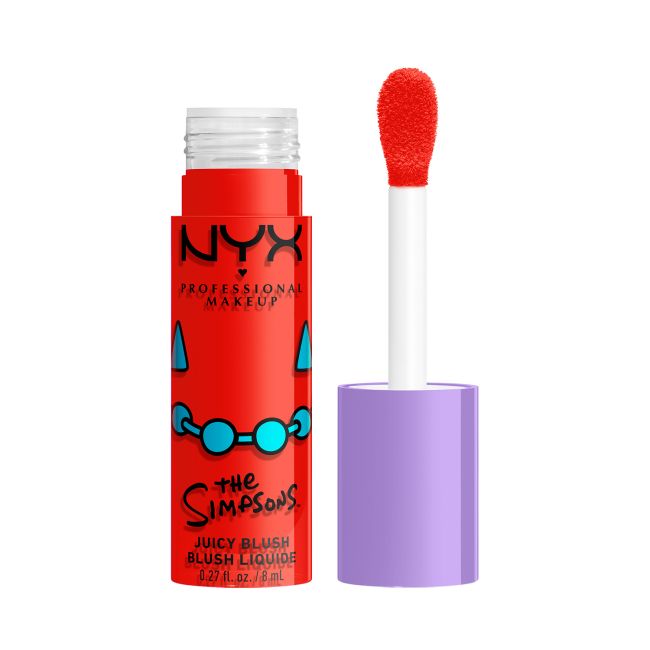 NYX PROFESSIONAL MAKEUP THE SIMPSONS JUICY skystieji skaistalai, 8 ml