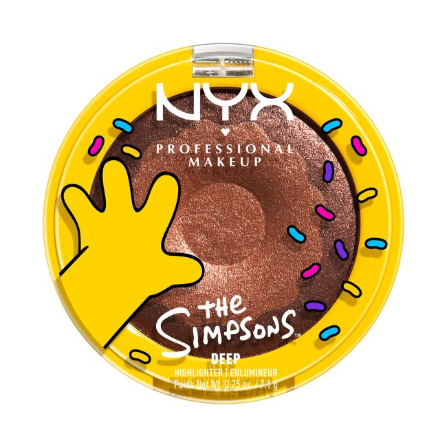 NYX PROFESSIONAL MAKEUP THE SIMPSONS švytėjimo suteikianti pudra, 7,1 g