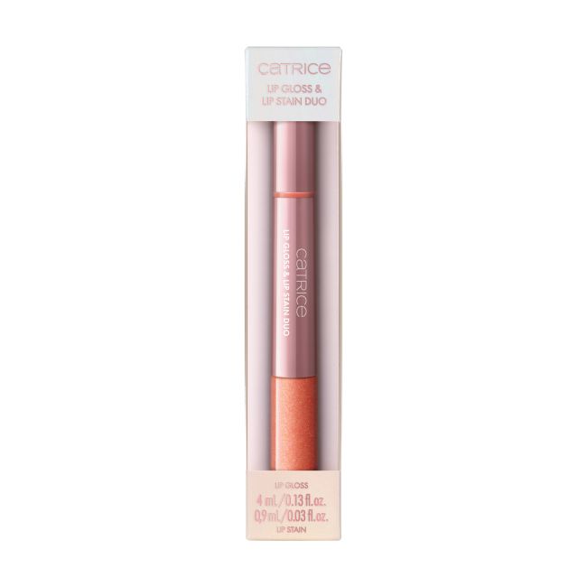 CATRICE BRIDES & BESTIES LIP GLOSS & LIP STAIN DUO lūpų blizgis ir dažai, 4,9 ml