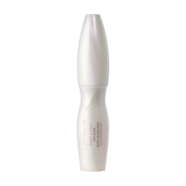 CATRICE GLAM & DOLL VOLUME MINI vandeniui atsparus blakstienų tušas, 6 ml