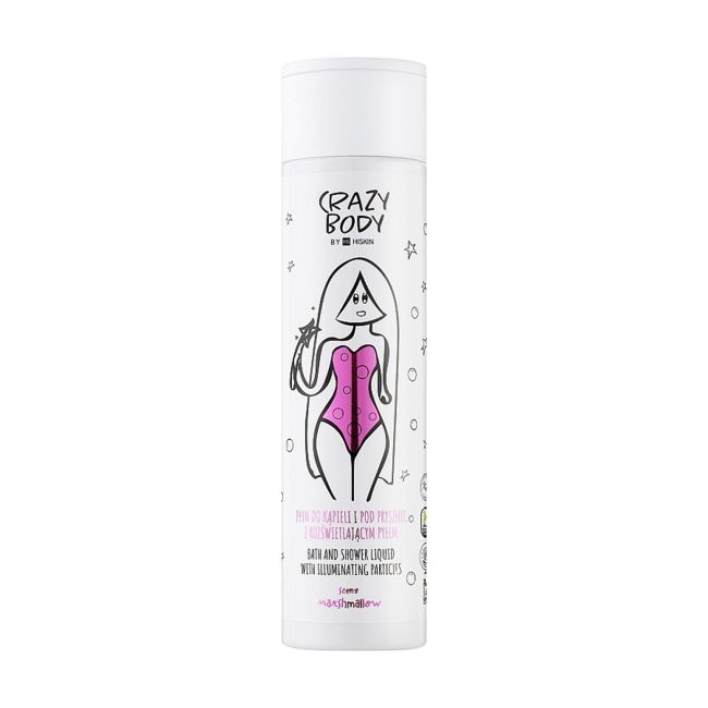 HS CRAZY BODY MARSHMALLOW vonios ir dušo želė, 250 ml