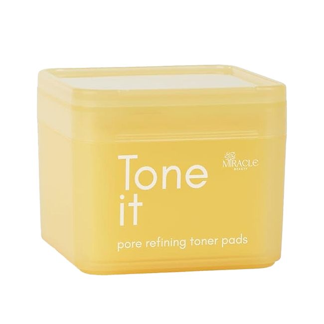 MIRACLE BEAUTY TONE IT PORE REFINING veido toniko lapeliai (80 vnt.)