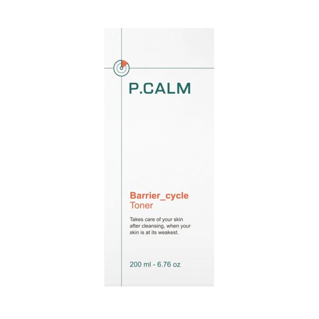 P.CALM BARRIER CYCLE veido tonikas, 200 ml