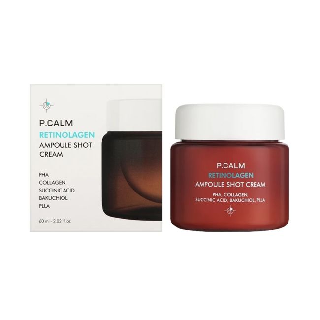 P.CALM RETINOLAGEN AMPOULE SHOT veido kremas, 60 ml
