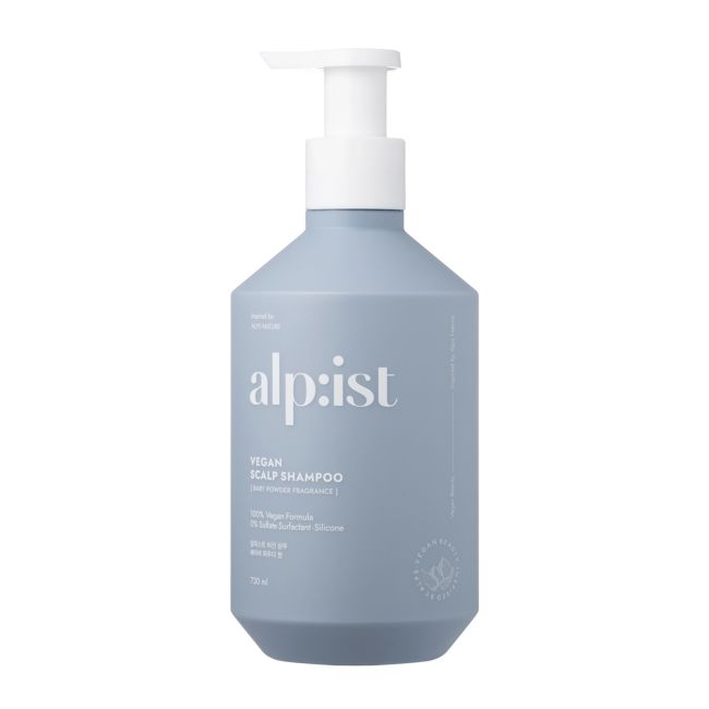 ALPIST BABY POWDER FRAGRANCE galvos odos šampūnas, 730 ml