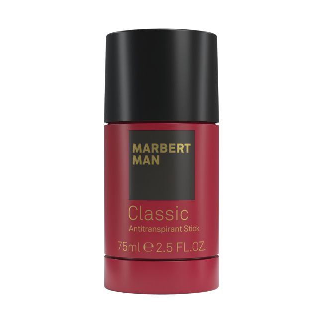 MARBERT MAN CLASSIC pieštukinis vyrų dezodorantas antiperspirantas, 75 ml