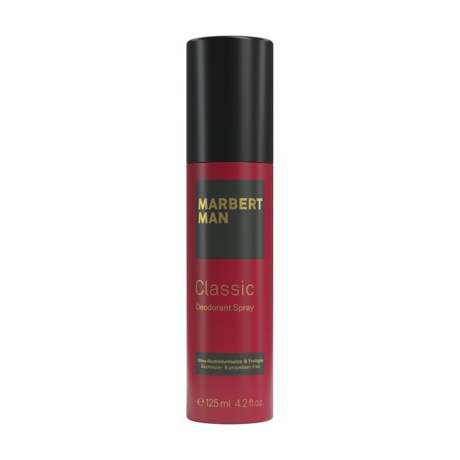 MARBERT MAN CLASSIC purškiamasis vyrų dezodorantas, 125 ml