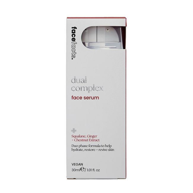 FACE FACTS DUAL COMPLEX veido serumas, 30 ml