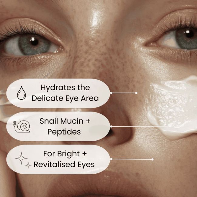 FACE FACTS SNAIL MUCIN HYDRA SMOOTH paakių kremas, 15 ml