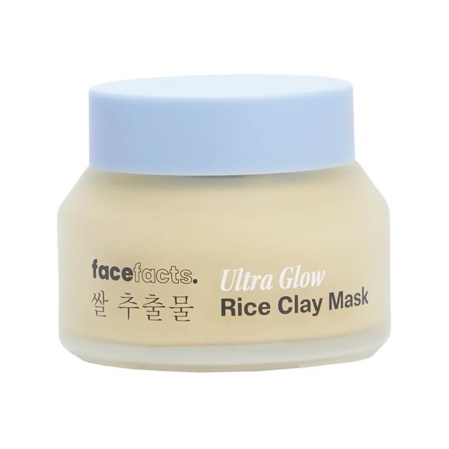 FACE FACTS ULTRA GLOW RICE CLAY veido kaukė, 50 ml